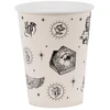 Party Deco PartyDeco KPP128, 250 ml, popierius, balta, 90 mm, 6 vnt.