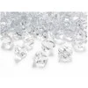 Party Deco Konfeti deimantai 25*21mm 50 vnt skaidrūs