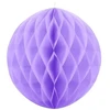 Party Deco Korėtas apvalus papuošimas 40cm 1 vnt violetinis
