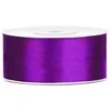 Party Deco Juostelė satino 25mm/25m tamsiai violetinė