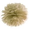 PartyDeco Popierinis Pom-Poms, 25cm, Spalva: Auksinė