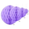 Party Deco Šviesiai violetinis popieriaus rutulys