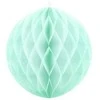 Party Deco Korėtas apvalus papuošimas 40cm 1 vnt melsvai žalsvas