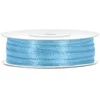 Party Deco Juostelė satino 3mm/50m žydra