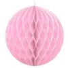 Party Deco Korėtas apvalus papuošimas 40cm 1 vnt rožinis