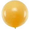 PartyDeco Didelis apvalus balionas 1m, auksinis
