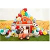 Party Deco PartyDeco Balon fol.winka 61x36cm mix FB368 71223