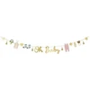 Party Deco PartyDeco Banners Oh baby mix 2,5 m 14718