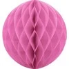 Party Deco Korėtas apvalus papuošimas 30cm 1 vnt tamsiai rožinis