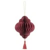 Party Deco PartyDeco *****Bombka papierowa Latarnia bordo 13,2x15 75433