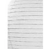 Party Deco Popierinis žibintas, baltas, 20 cm universalus