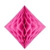 Party Deco Korėtas rombas 30cm 1 vnt bordo