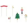 Party Deco Toppery na tort Dziadek do orzechów, mix, 8.5-19cm one size