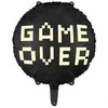 Party Deco Folinis balionas "Game over" 45cm