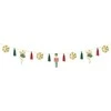 PartyDeco Girlanda papierowa Dziadek do orzechów, mix, 2m one size
