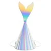 Party Deco Gimtadienio kepuraitės "Undinėlė" 18cm 6 vnt