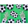 Party Deco Servetėlės "Futbolo kamuolys"