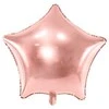 Party Deco Folinis balionas "Žvaigždė" 48cm šviesiai rožinis