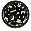 Party Deco Popierinės lėkštutės "Game" 6vnt 23cm
