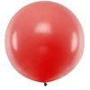 Party Deco Balionas 1m skersmens raudonas