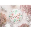 Party Deco Folinis balionas "Bride" baltas 45cm