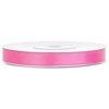 Party Deco Juostelė satino 6mm/25m tamsiai rožinė