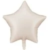 Party Deco Smėlio spalvos žvaigždės formos folijos balionas, 48 cm