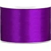 Party Deco Juostelė satino 50mm/25m tamsiai violetinė