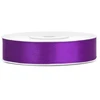 Party Deco Juostelė satino 12mm/25m tamsiai violetinė