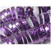 Party Deco Holografinė juostelė rožinė 3.8m/18vnt