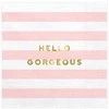 Party Deco Servetėlės 3 sluoksnių "Hello gorgeous"