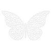 Party Deco Popierinė dekoracija "Drugelis" 4*6,5cm 10 vnt