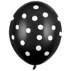 Party Deco Balionai stiprūs 30cm 6 vnt margi juodi