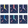 Party Deco Maišeliai saldainiams "Space" 13*14cm 6 vnt