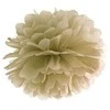 Party Deco Pomponas auksinis 35 cm