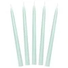 Party Deco Ilgos didelės žvakės 24cm 10vnt žalios