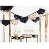 Party Deco Popierinių servetėlių ir folijos girliandos kuteliai 3 m