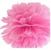 PartyDeco Popierinis Pom-Poms, 35cm, Spalva: Rožinis
