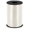 Party Deco PartyDeco Plastikinė juostelė, balta, 5 mm/225 m, 1 vnt