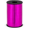 Party Deco Metalizuota plastikinė juostelė, tamsiai rožinė, 5 mm, universali
