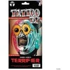 Partychimp Klouno akinių tatuiruotė Art