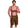 Partychimp Brune lederhosen Flachau, kort