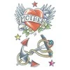 Partychimp Širdies ir inkaro tatuiruotė