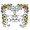 Partychimp Leopardo veido tatuiruotė