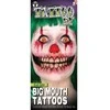 Partychimp Piktos šypsenos tatuiruotė