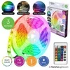 Partyfunlights USB LED šviesos juosta - 3 m su nuotolinio valdymo pultu