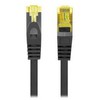 PATCHCORD KAT.6A S/FTP LSZH CU 1,5M JUODA FLUKE PASSED LANBERG