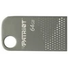 Patriot FLASHDRIVE Tab300 64GB USB 3.2 120MB/s, mini, aliuminio, sidabrinis