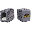 Paw Love - Batman Batcave Domek šuniui (50x36x46cm) - Pilka/juoda