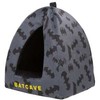 DKD Home Decor Paw Love Batman Cat Cave 32x32x45cm Pilkas/juodas